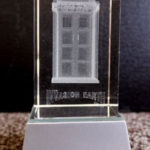Glass TARDIS - who1.uk